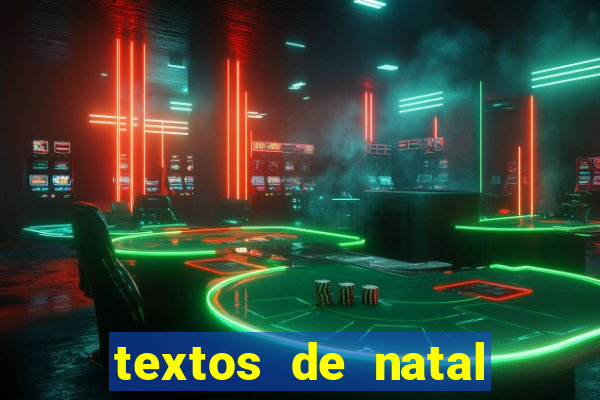 textos de natal para imprimir